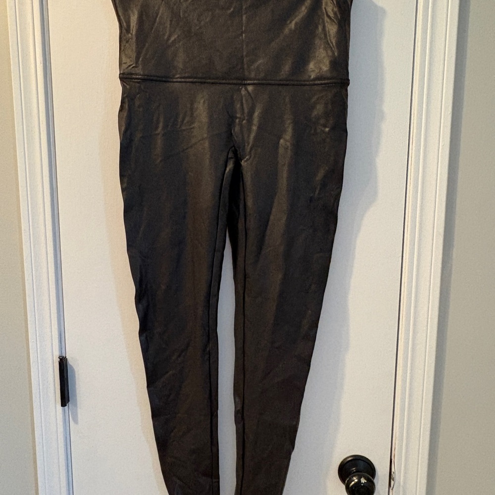 SPANX faux leather leggings
